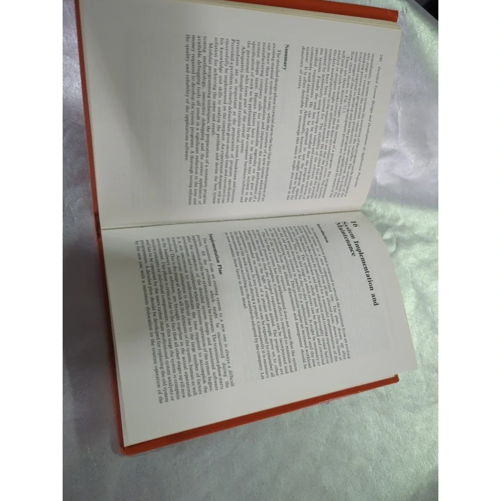 vintage‎ 1979 development of computer-based production systems hardcover book